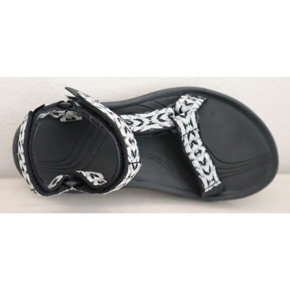 Teva 1093378 Women's Sz 5 Black/White Hurricane 4 Sport Hiking Sandals - Picture 7 of 13